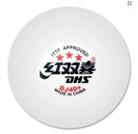 3 Star DHS JD40+ ITTF Table Tennis 6pk