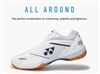 Yonex Power Cushion 65 Z4 Wide Badminton Shoes (white)
