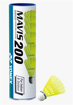 Yonex Mavis 200 Yellow Shuttlecock