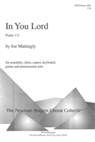 IN YOU LORD - choral, keyboard, guitar