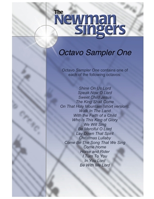 OCTAVO SAMPLER 1 - choral, keyboard, guitar