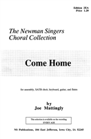 COME HOME - choral, keyboard, guitar