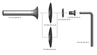 CTX170097 - Valve Type Cutter 50.8 - Shank 1/2" *