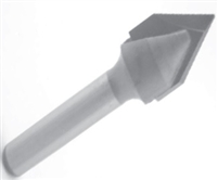 1/4" Carbide-Tipped V-Groove Bits 60 Deg. Angle