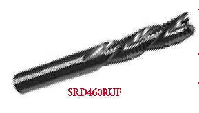 3/8" 3 Flute Upcut Micro-Grain Solid Carbide Ruffer Spiral RH Rotation