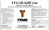 TYGAR KillCrete strips away tough concrete buildup!