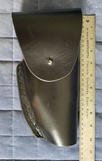 Large Leather Flap Holster for Hypervelocity Pistol