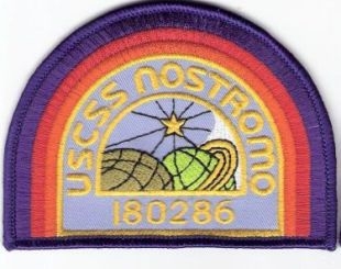 ALIEN USCSS Nostromo uniform Officer patch