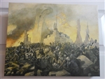 Canvas Print of the Cylon War painting 16" x 20" x 1"