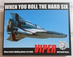 Canvas Print of the Viper Company Poster 11" x 14" x 1"