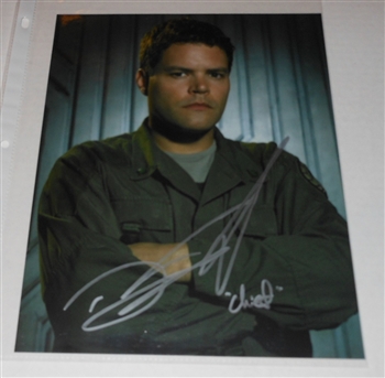 Battlestar Galactica Autograph - Aaron Douglas