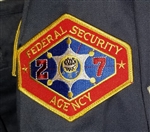 Outland "Federal Security Agency" Patch