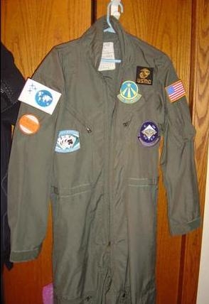 S:AAB Flight Suit with Removeable Patches.