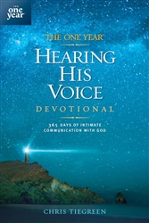 Hearing His Voice Devotional by Chris Tiegreen