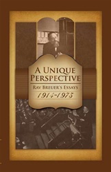 A Unique Perspective: Rav Breuer's Essays 1914-1973