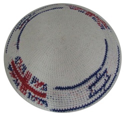 UK-Israeli Knit Kippah