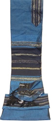 Gabrielli Blue Silk Tallit Set