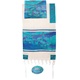 Yair Emanuel Jerusalem Tallit Set Turquoise