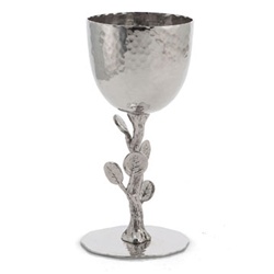 Botanical Leaf Kiddush Cup by Michael Aram