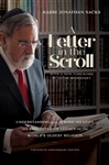 A Letter in the Scroll by Rabbi Jonathan Sacks