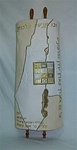 Torah Mantle with Israel Motif and 12 Tribes