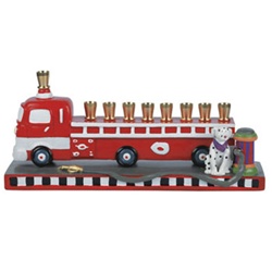 Firetruck Menorah