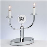 Electric Candlesticks - Chrome 2 Light