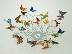 Butterflies Forever Bowl by David Gerstein