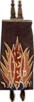 Ner Mitzvah Torah Mantel