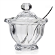 Crystal Honey Pot with Spoon