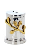 Hammered Round Tzedakah Box