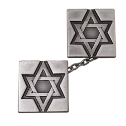 Star of David Tallit Clips