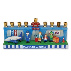 Airport Menorah