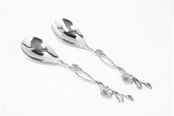 Frangipani Salad Server Set