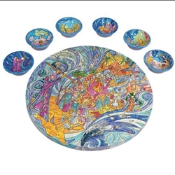 Exodus Seder Plate by Emanuel