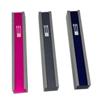 Two-Tone Brushed Aluminum Mezuzah