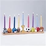 Sports Menorah