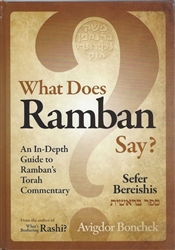 What Does Ramban Say? Sefer Bereishis