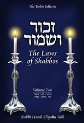 Zachor V'Shamor: The Laws of Shabbos, Vol. 2