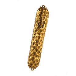 Gold Pebbles Mezuzah