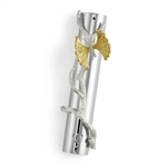 Butterfly Ginkgo Luxe Mezuzah by Michael Aram