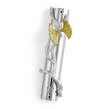 Butterfly Ginkgo Luxe Mezuzah by Michael Aram