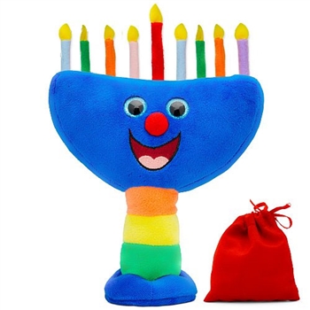 Plush Musical Menorah