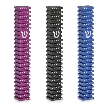Grooved Mezuzah Case - Square