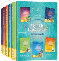 The Weekly Parashah: An illustrated retelling of the Chumash with Midrash