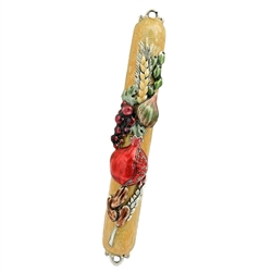 Seven Species Mezuzah