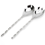 Twisted Handle Salad Server Set