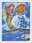 Limited Edition Lithograph - La Sirene Au Pin