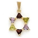 Star of David Pendant with Jewels