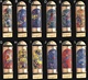 Limited Edition Set of 12 Chagall Mezuzot